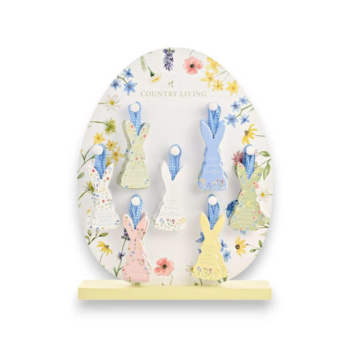 Picture of MINI BUNNY HANGING PLAQUES